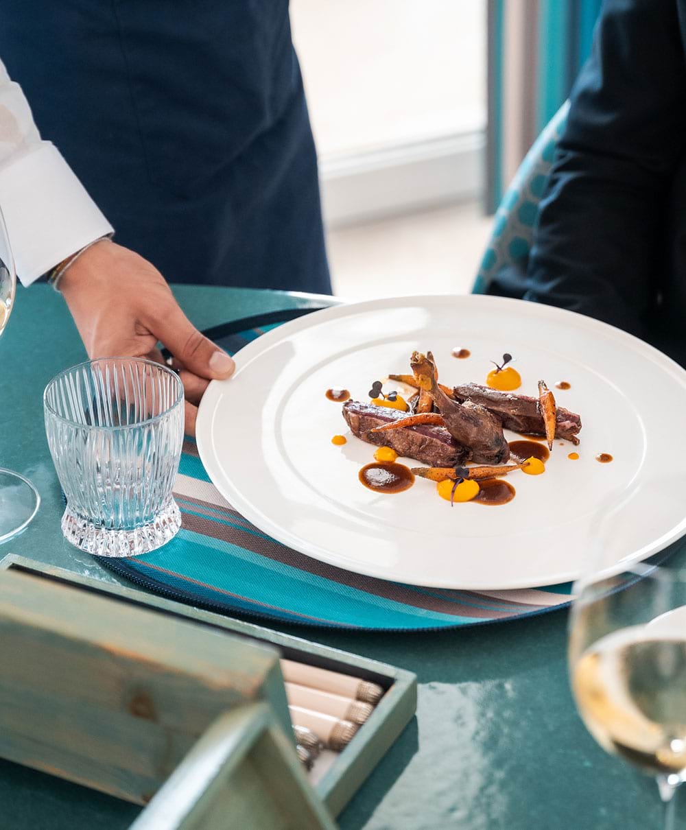Cucina gourmet con menu à la carte e degustazione al ristorante Amarmio a Jesolo