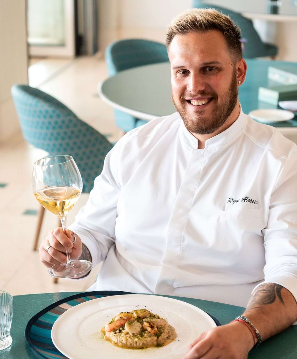 Cucina gourmet per matrimoni al ristorante Amarmio fronte mare a Jesolo