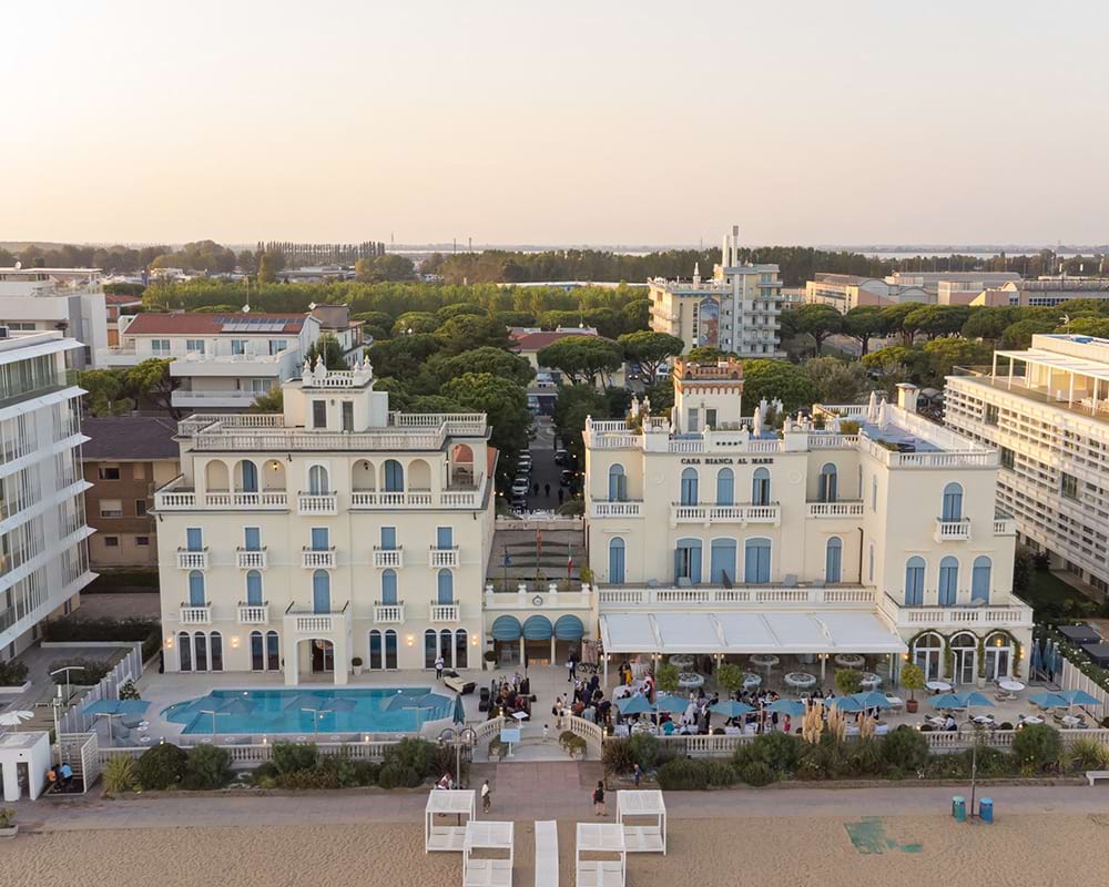 Boutique Hotel Casa Bianca al Mare a Jesolo, sede del ristorante Amarmio