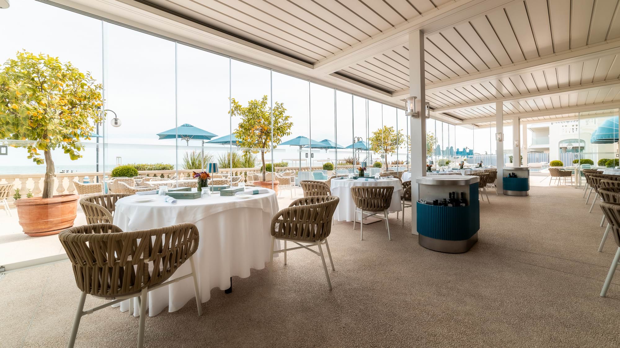 Ristorante con terrazza sul mare a Jesolo