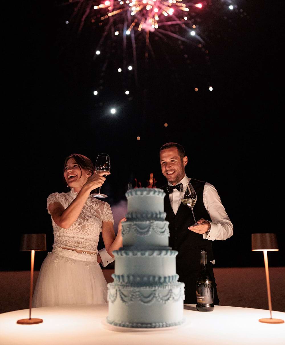 Matrimoni romantici con vista mare sulla terrazza del ristorante Amarmio a Jesolo